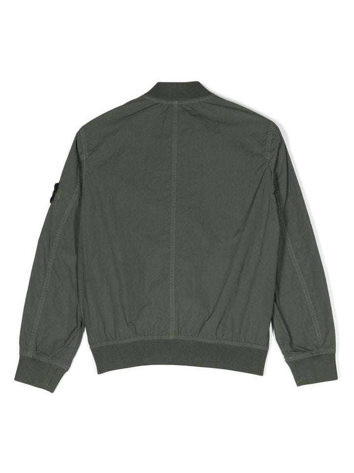 Bomber verde menta bambino