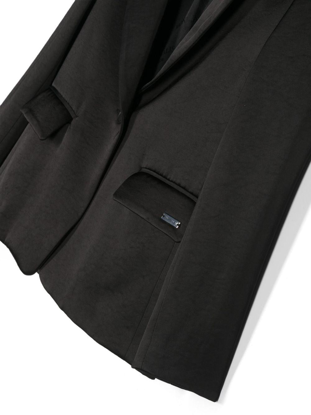 Blazer nero bambina