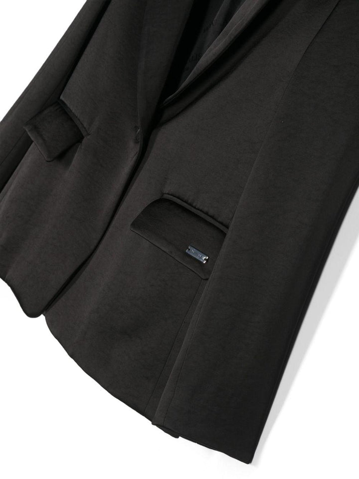 Blazer nero bambina