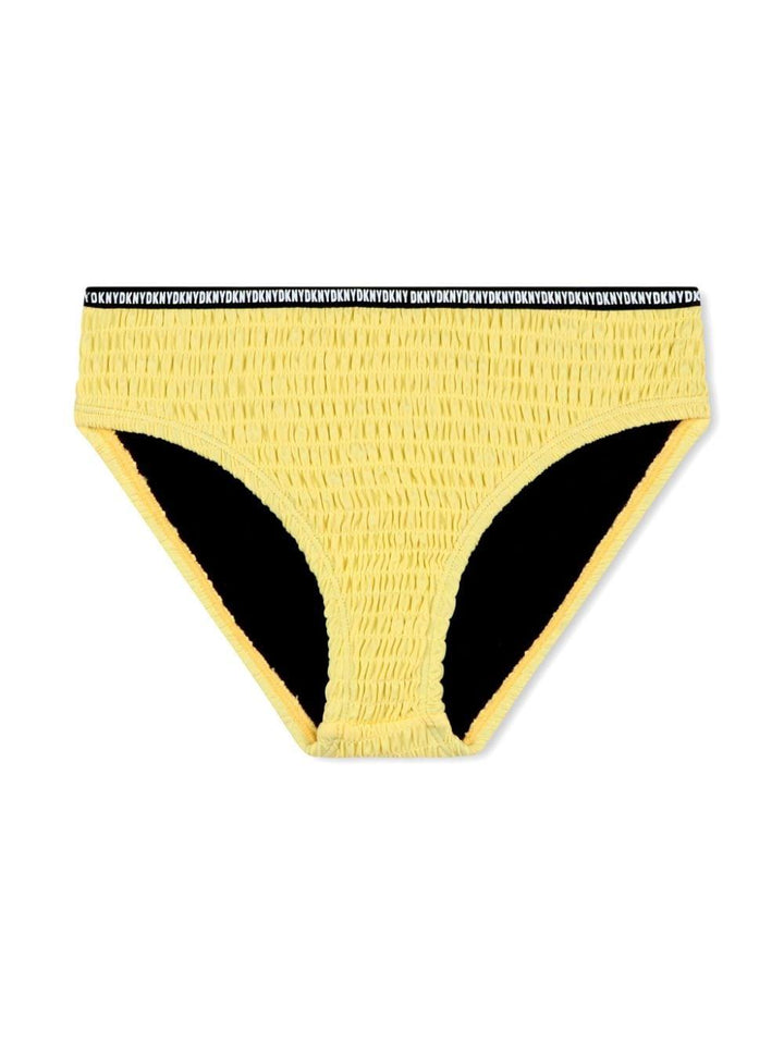 Set bikini giallo bambina