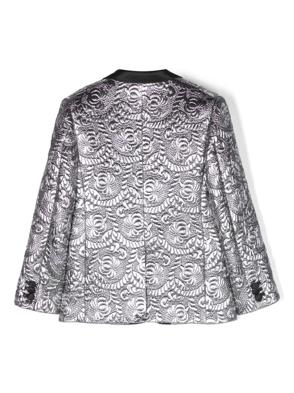 giacca argento bambino