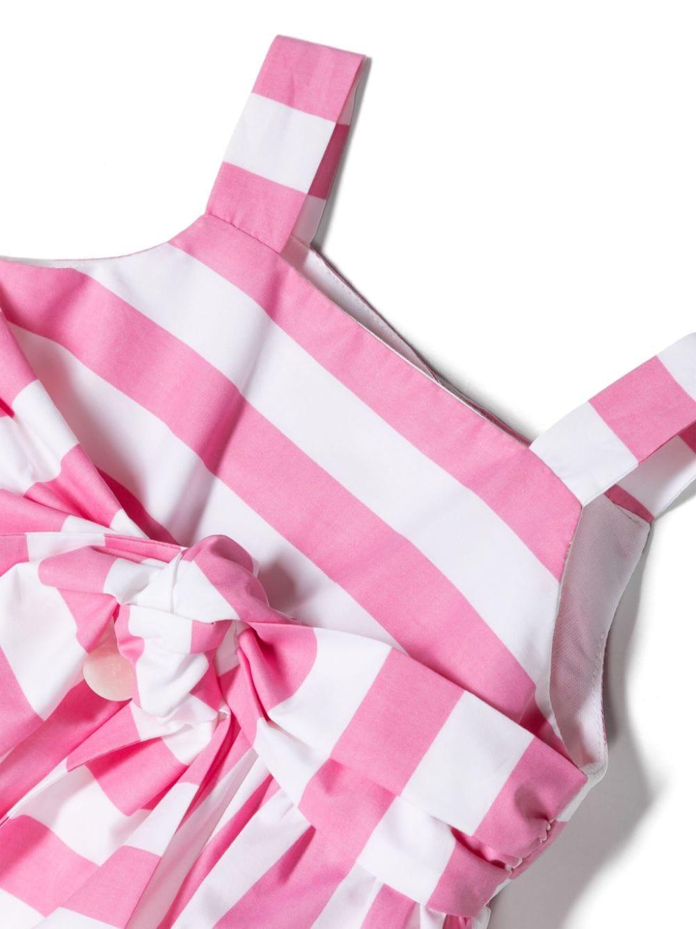Blusa neonata bianca/rosa