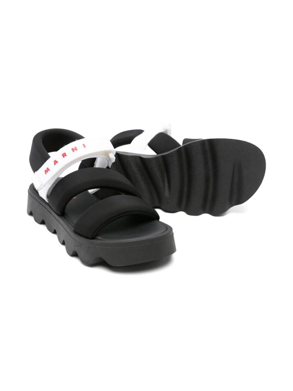 Sandali neri bambina 76702 VAR02 MARNI KIDS 