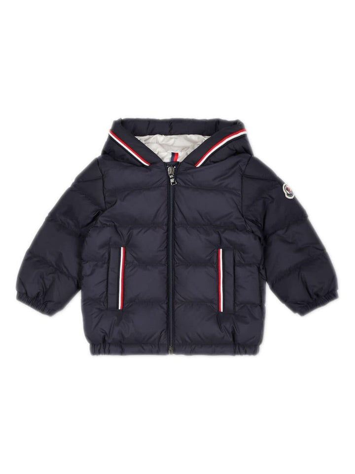 Piumino blu neonato