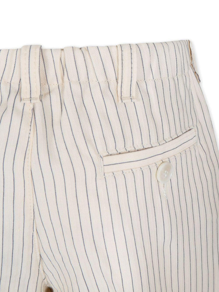 Pantaloni bianco avorio bambino