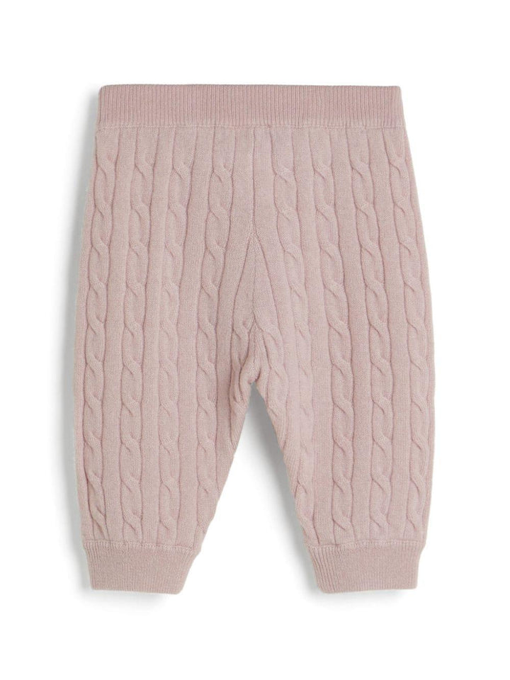 Pantaloni rosa neonato
