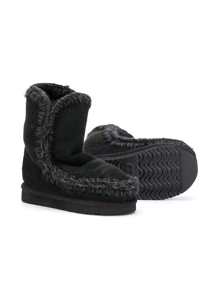 Stivali neri bambina FK101000A BKBK Mou kids 