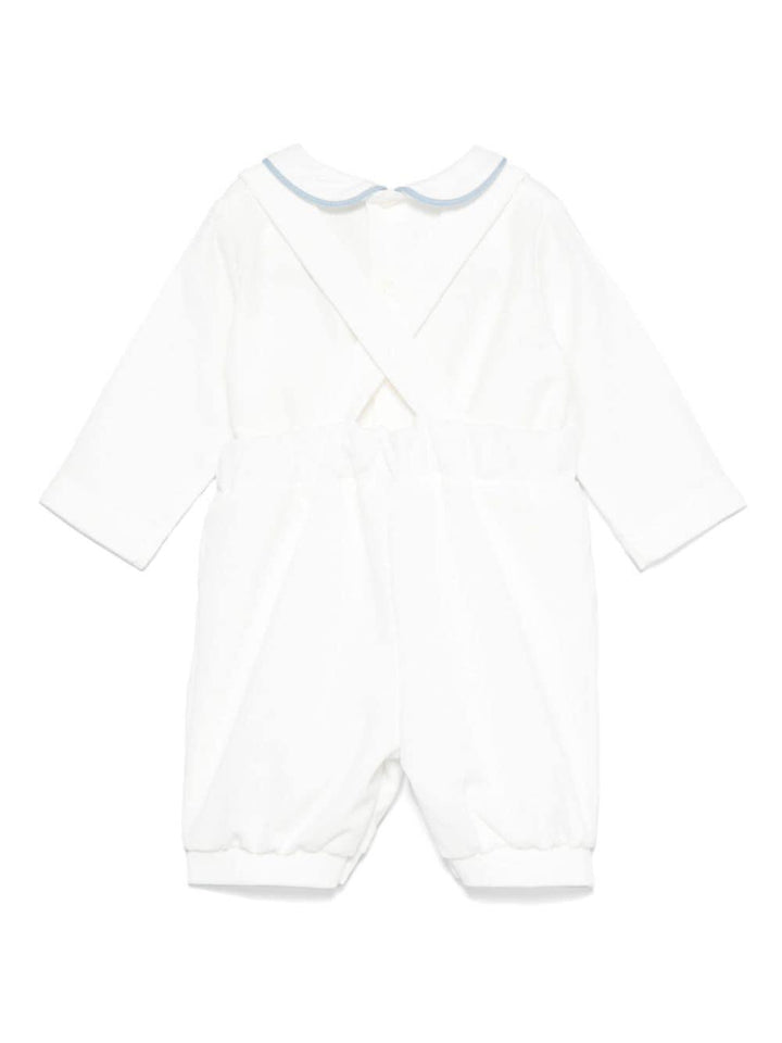 completo bianco/cielo neonato