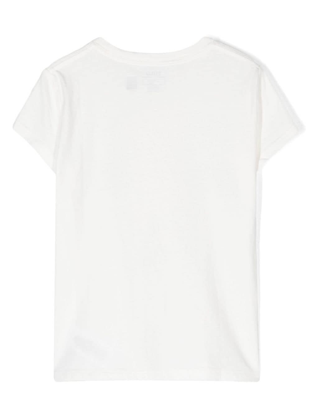 T-shirt bianca bambina