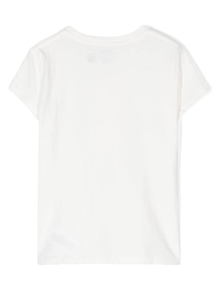 T-shirt bianca bambina