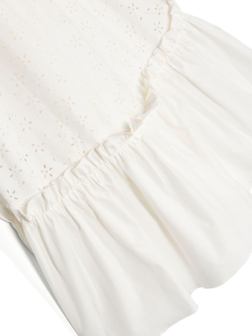 Abito bianco bambina PFAB027CE010A 0000 PHILOSOPHY KIDS 