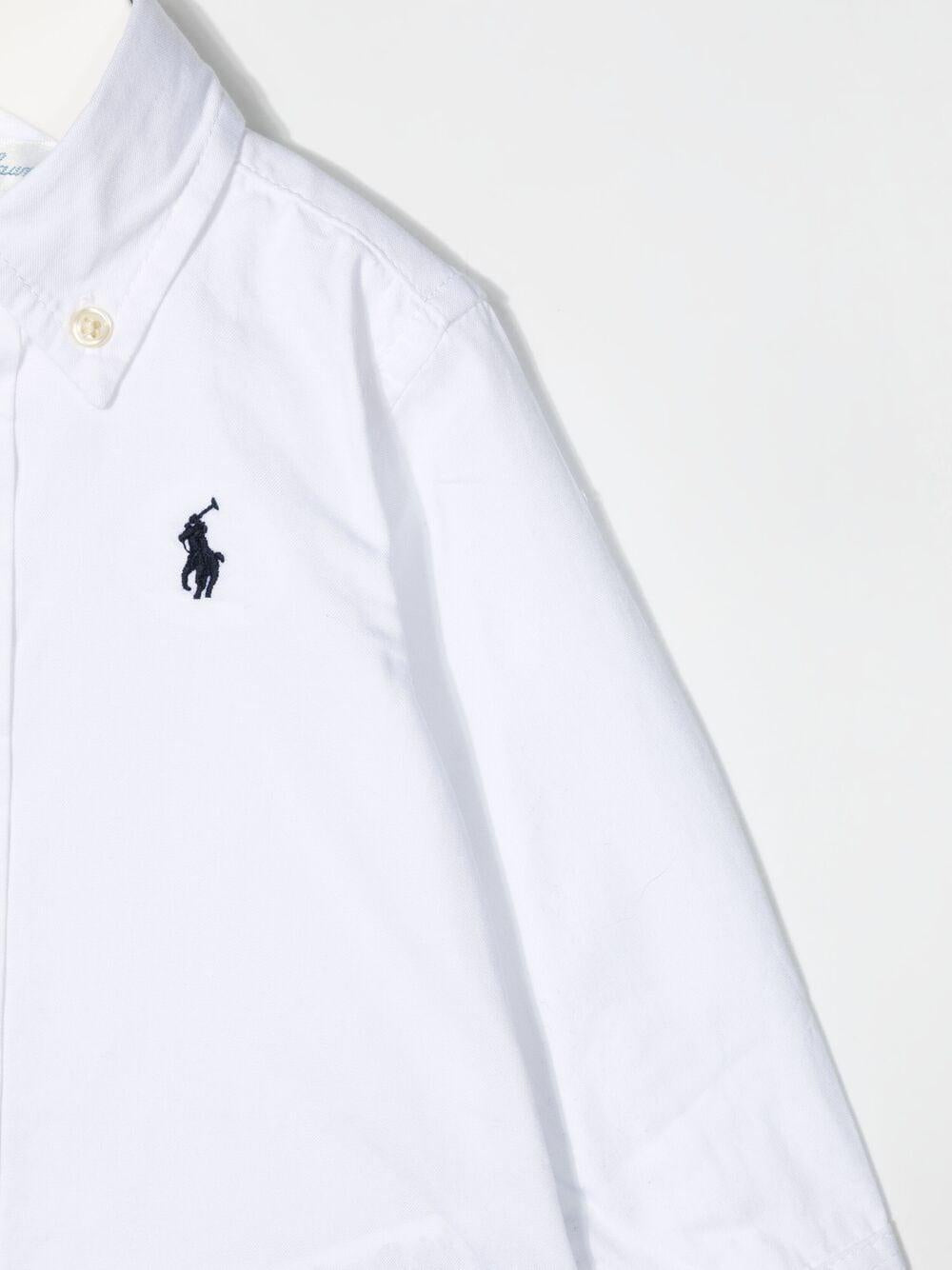 Camicia bianca neonato