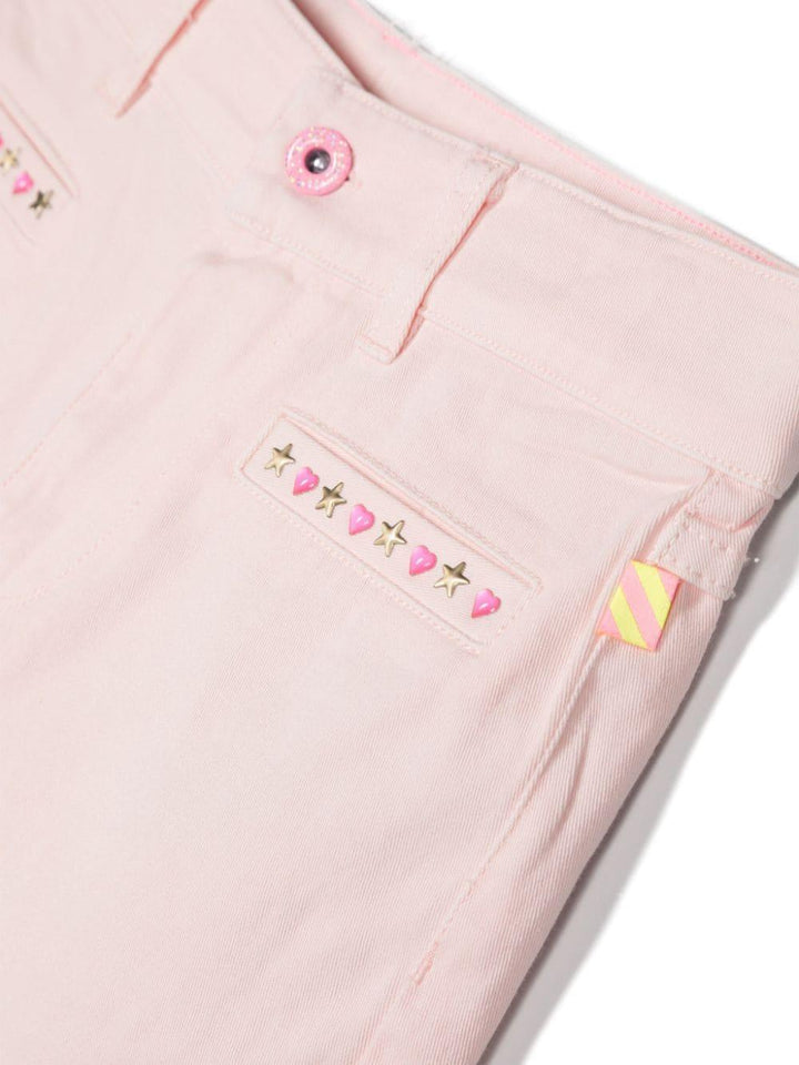 shorts rosa bambina