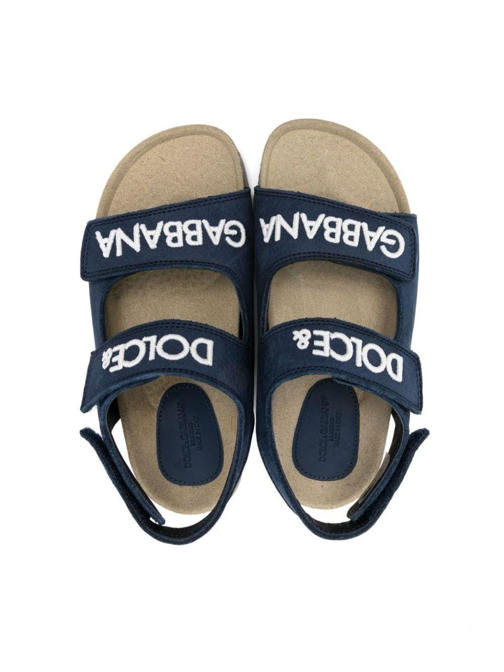 sandali blu bambino