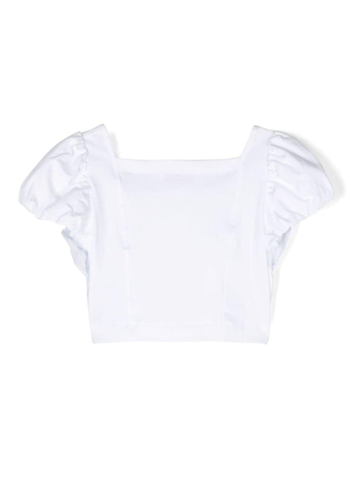Blusa bambina bianca