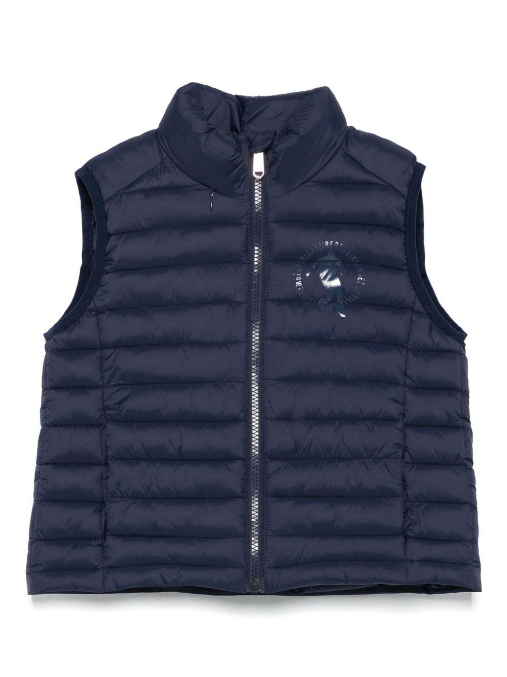 gilet blu bambino