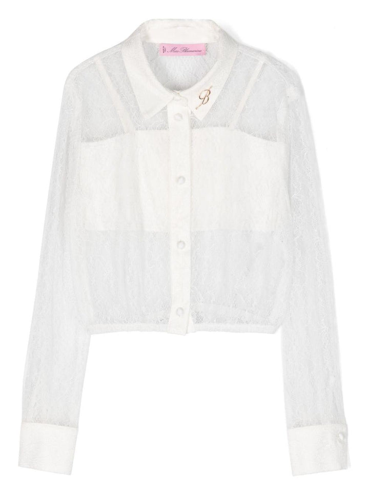 camicia bianca bambina