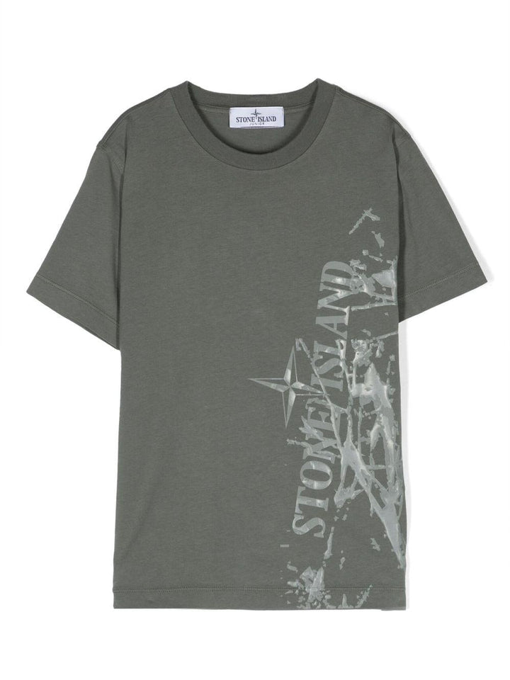 T-shirt grigia bambino