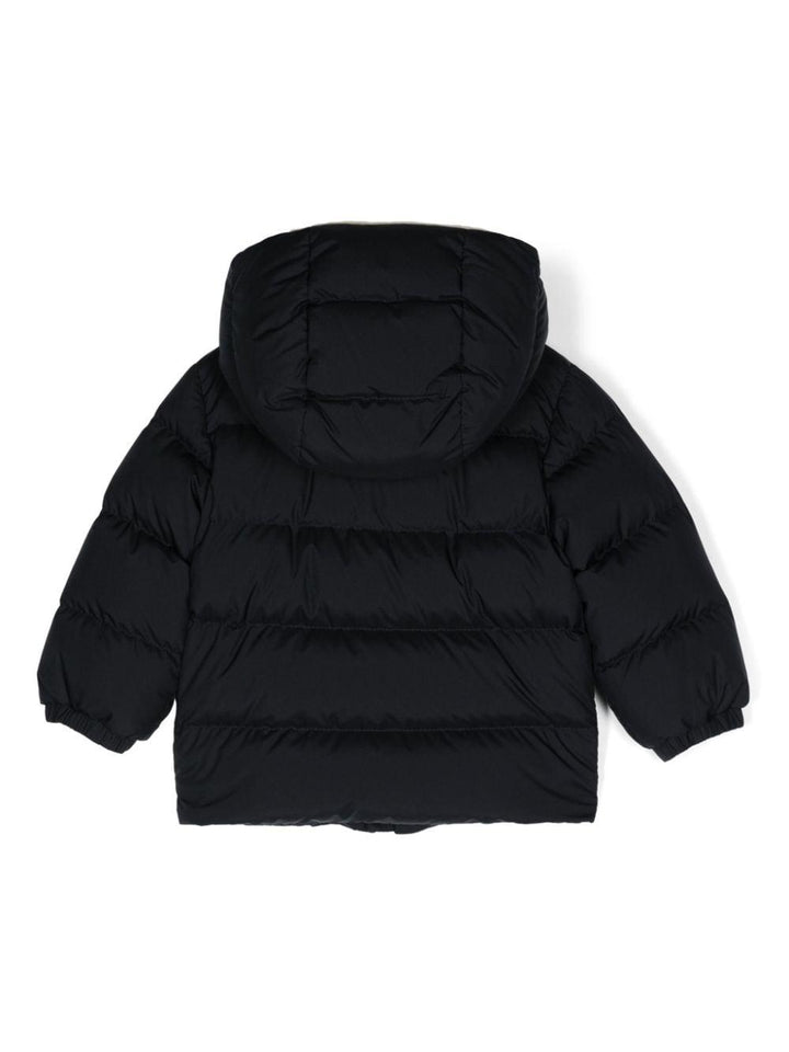Piumino blu neonato 1A0003354A81 778 Moncler Kids 