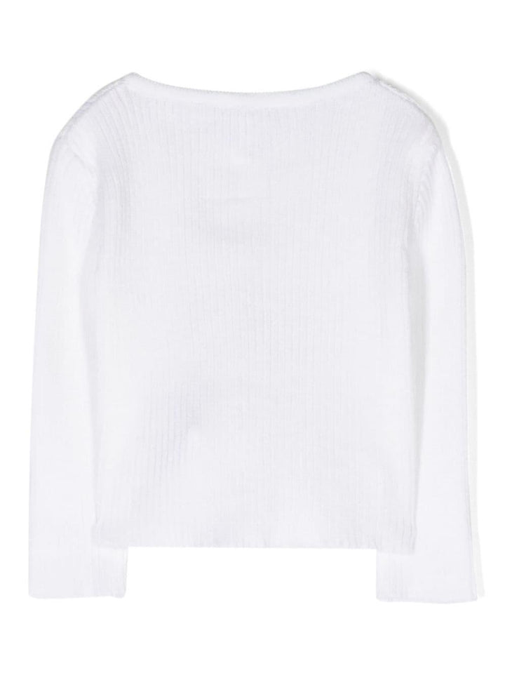 Cardigan neonata bianco