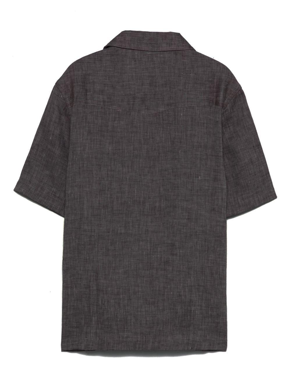 camicia marrone bambino