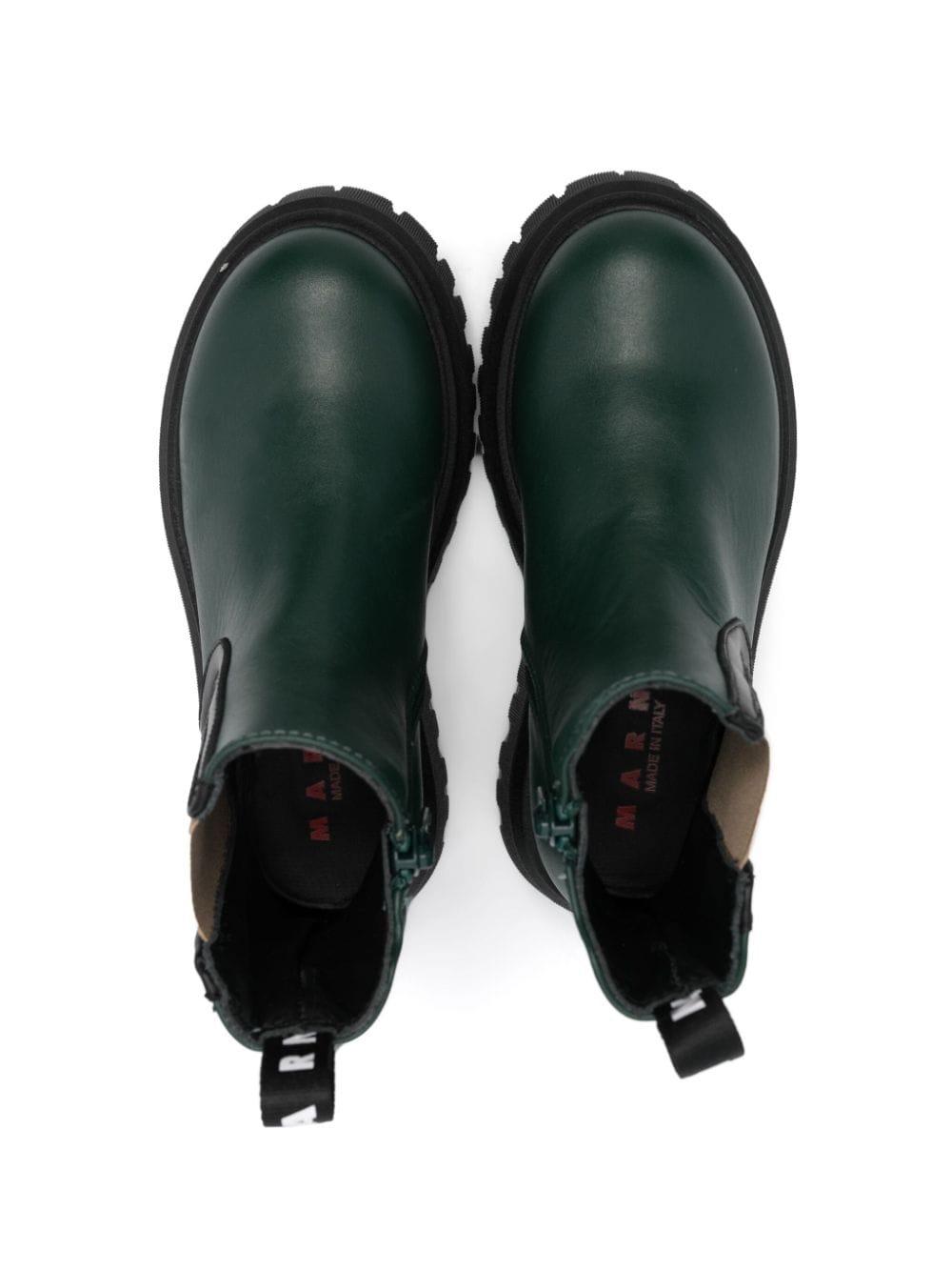 Stivali verdi bambina 75364 VAR03 MARNI KIDS 