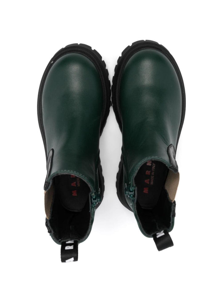 Stivali verdi bambina 75364 VAR03 MARNI KIDS 