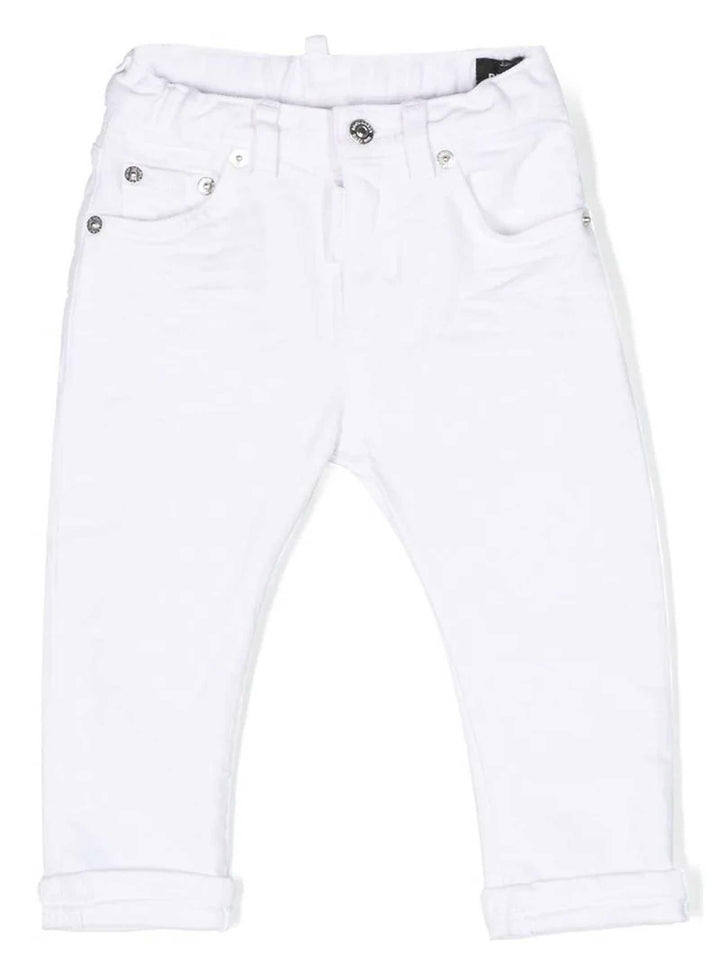 Jeans denim bianco unisex