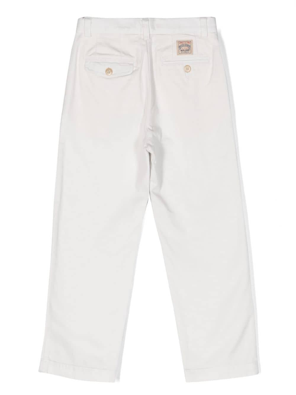 Pantaloni bianchi bambino