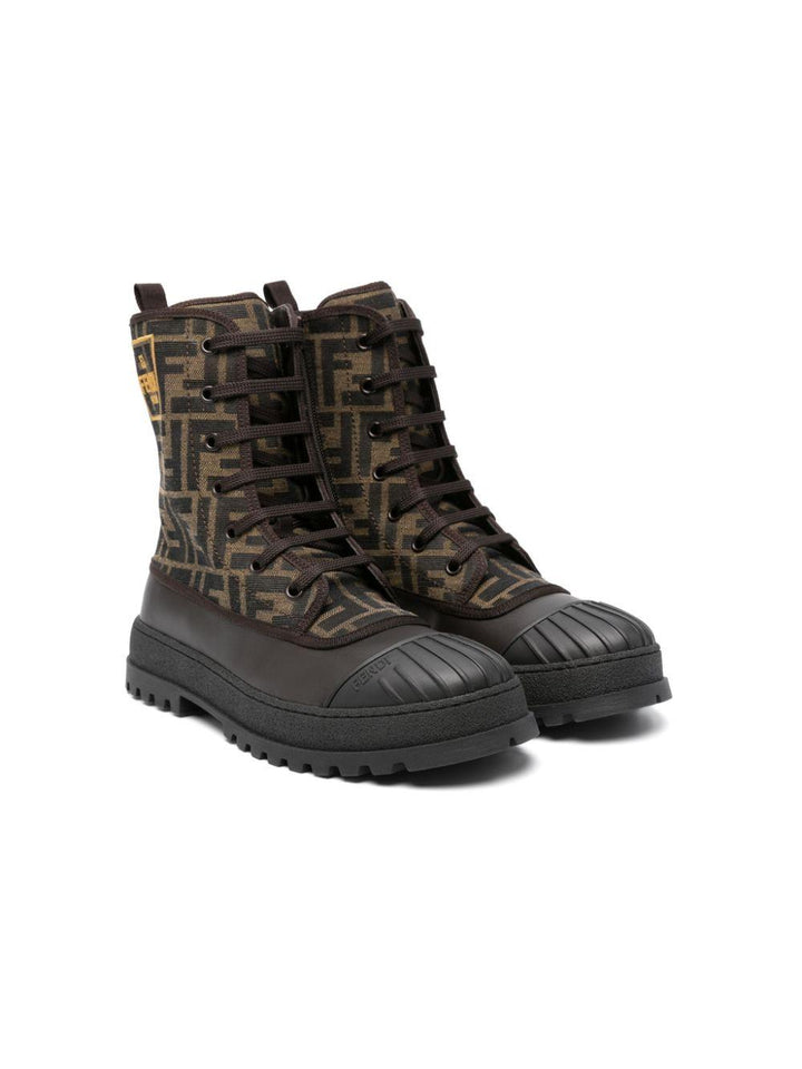 Scarpe bambina tabacco