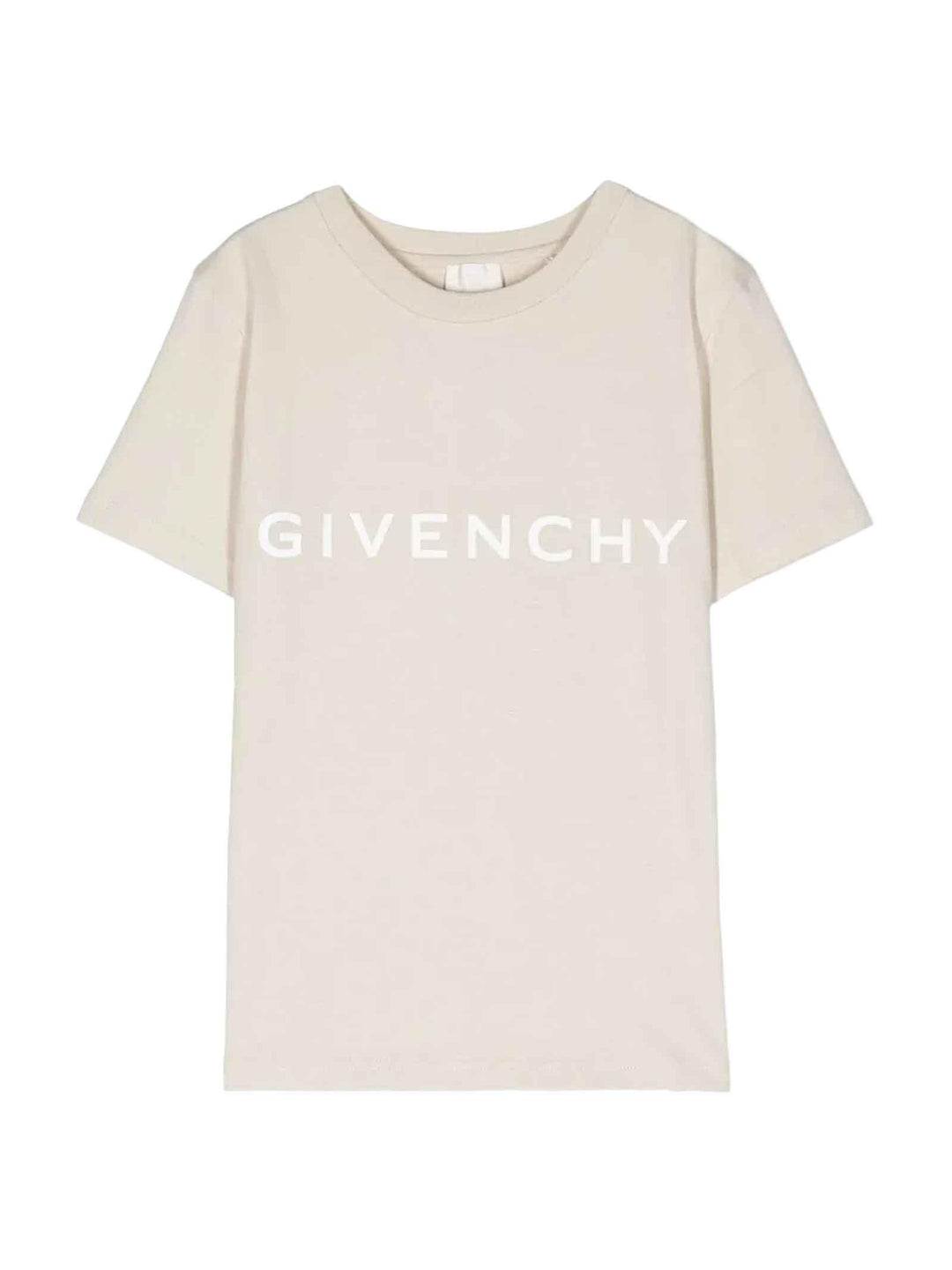 T-shirt crema bambino H25406 184 Givenchy Kids 