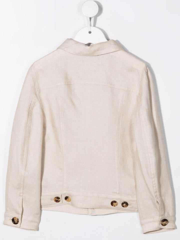 Giubbino beige bambino