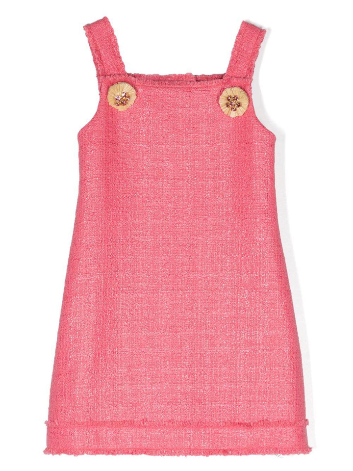 abito rosa bambina
