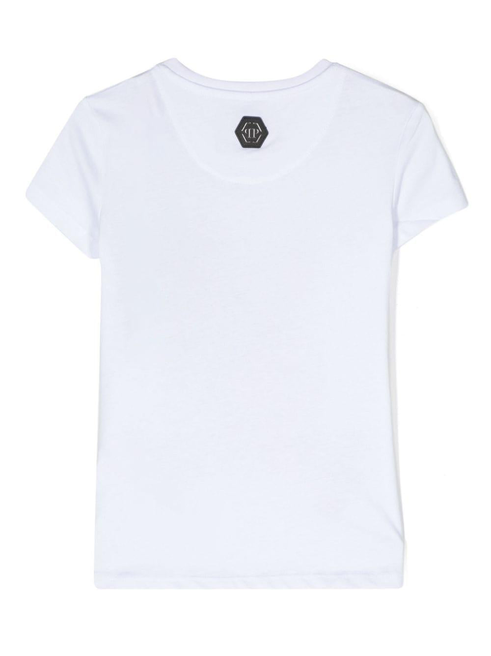 T-shirt bianca bambina