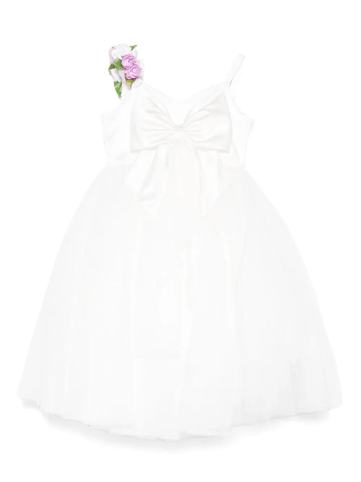 abito bianco bambina