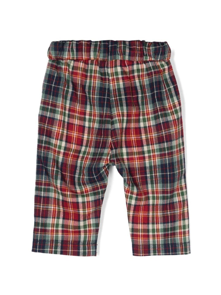 Pantaloni rossi neonato