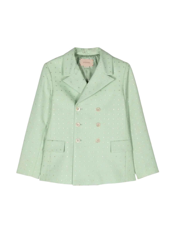 Giacca verde bambino