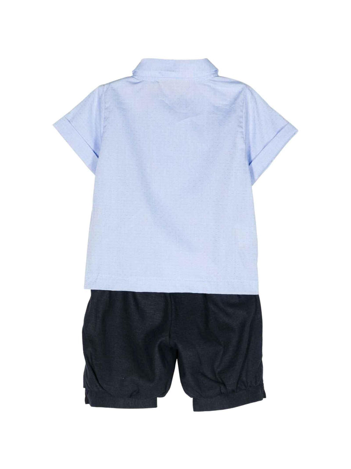 Shorts blu neonato