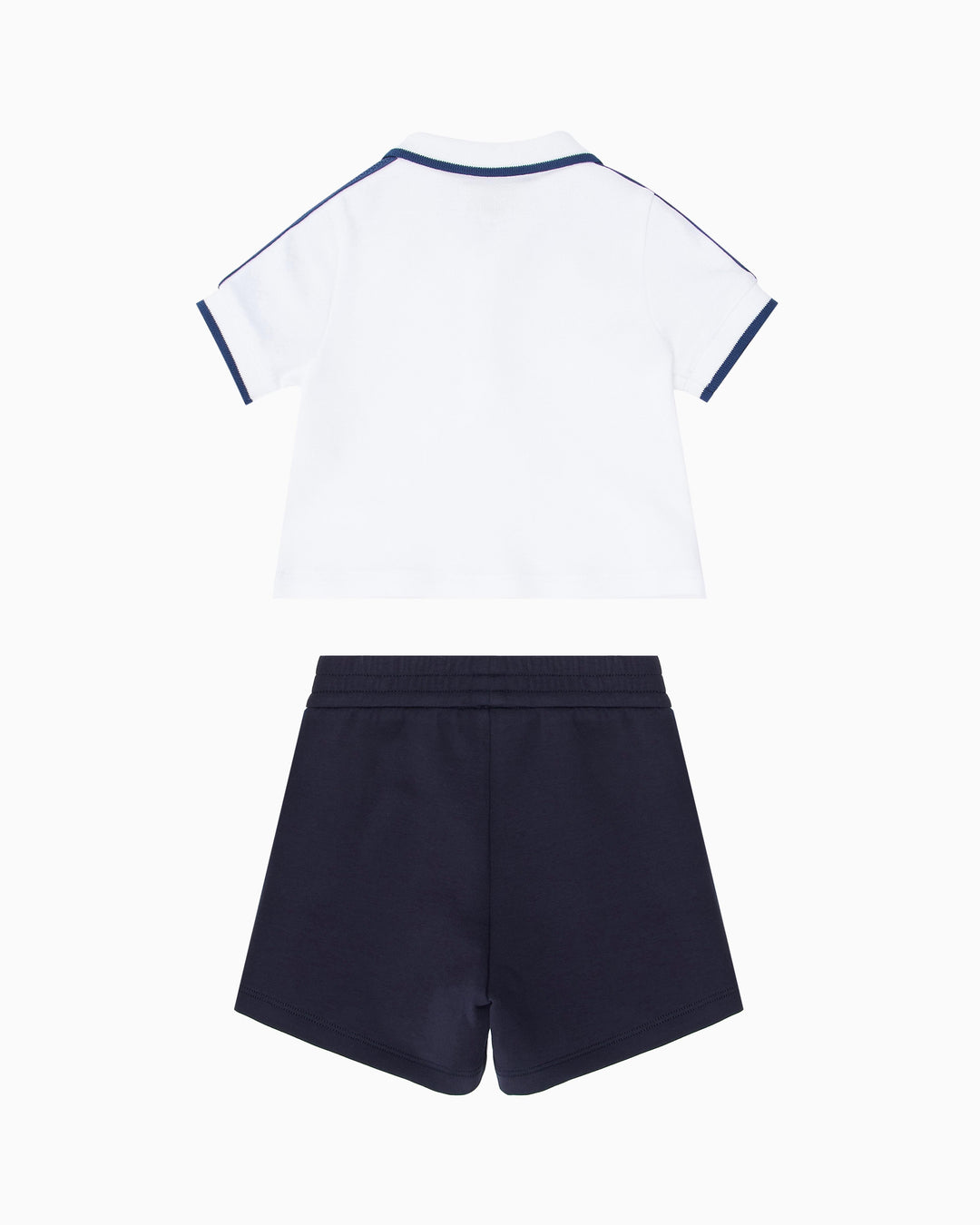 completo bianco/blu neonato EB000389AF10497 M0019 EMPORIO ARMANI KIDS 
