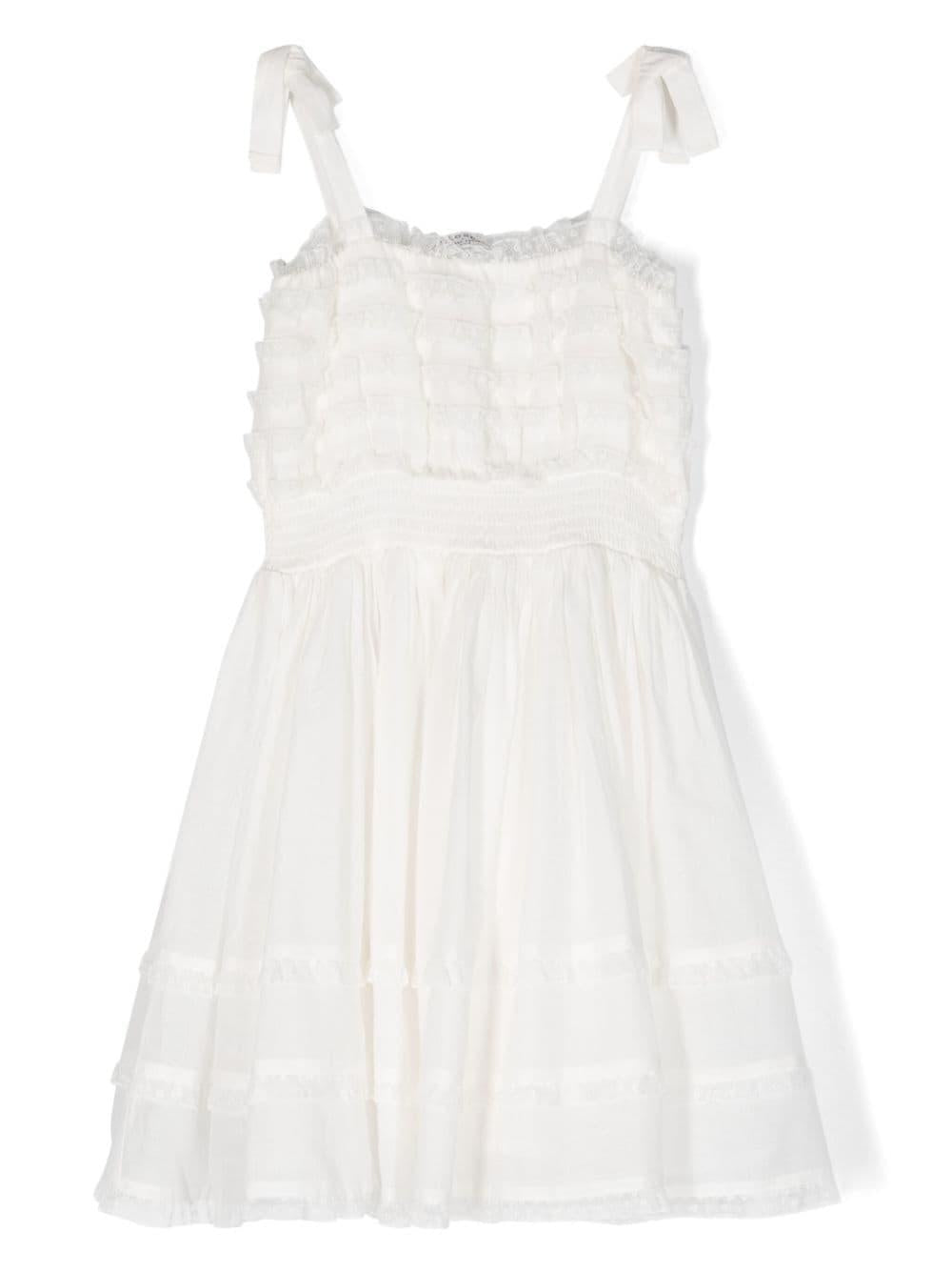 Abito bianco bambina