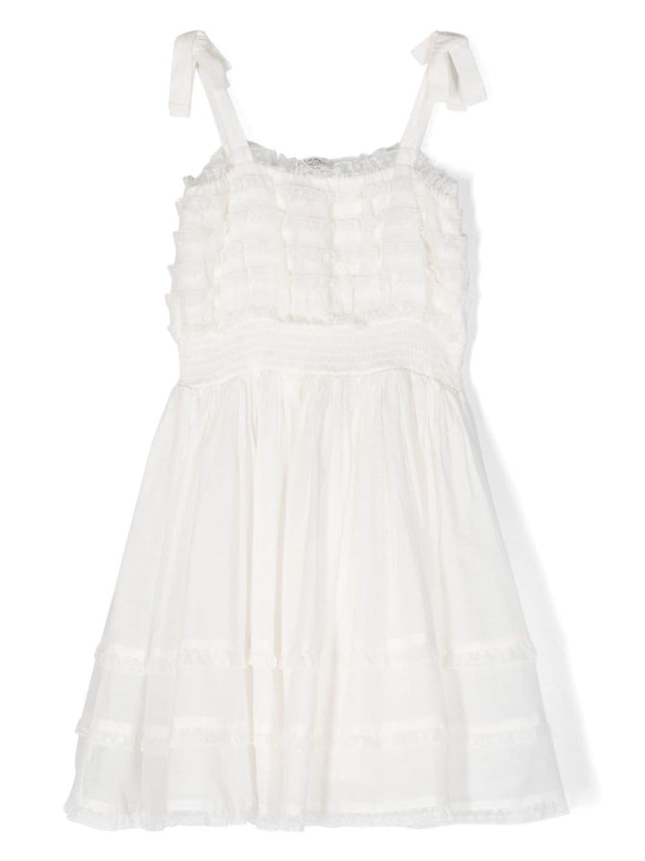 Abito bianco bambina