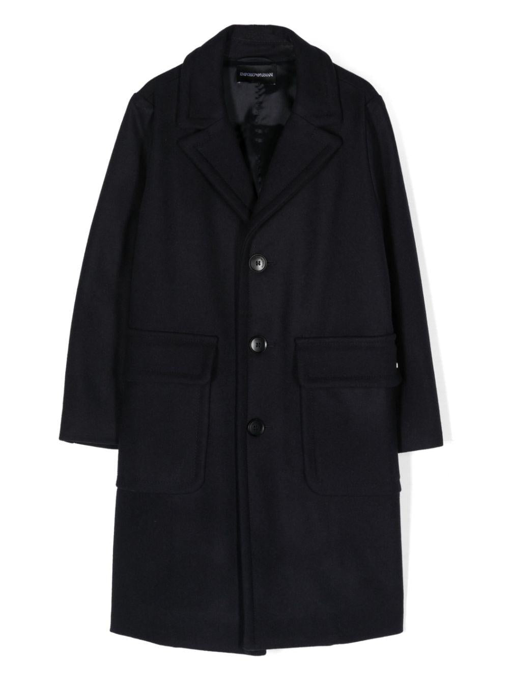 Cappotto blu bambino