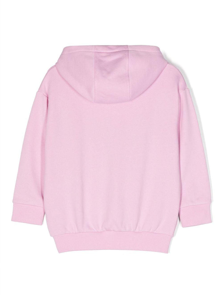 Felpa rosa bambina K15693 456 KENZO KIDS 