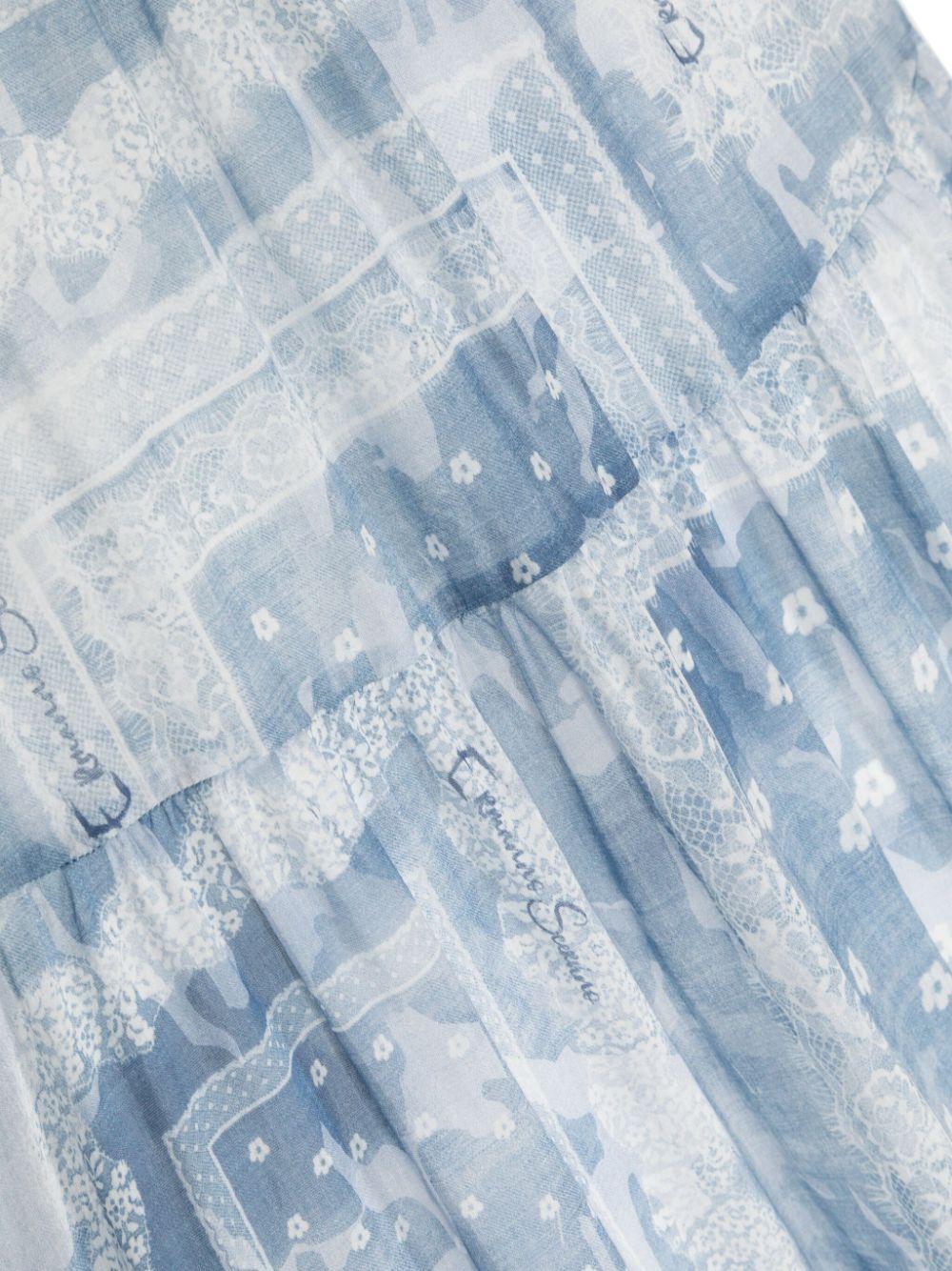 Abito denim bambina