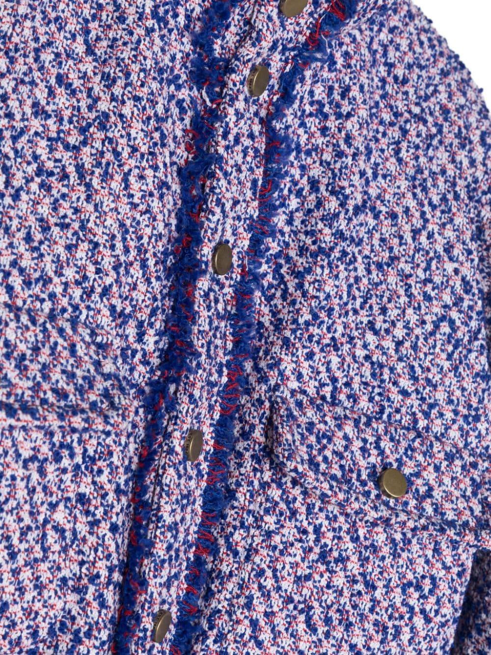 Bomber blu bambina