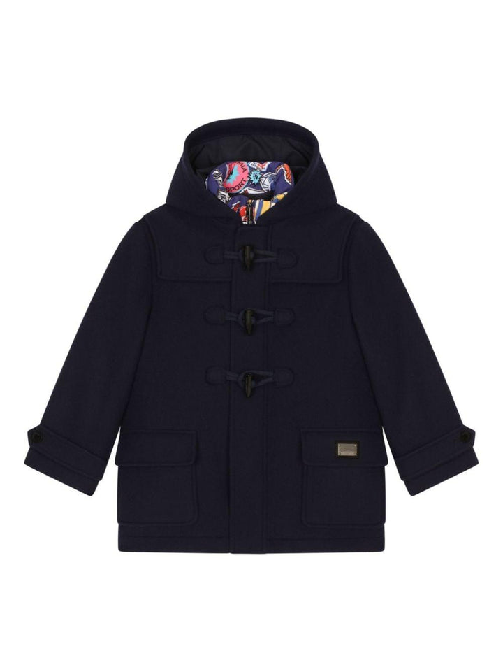 Cappotto blu bambino