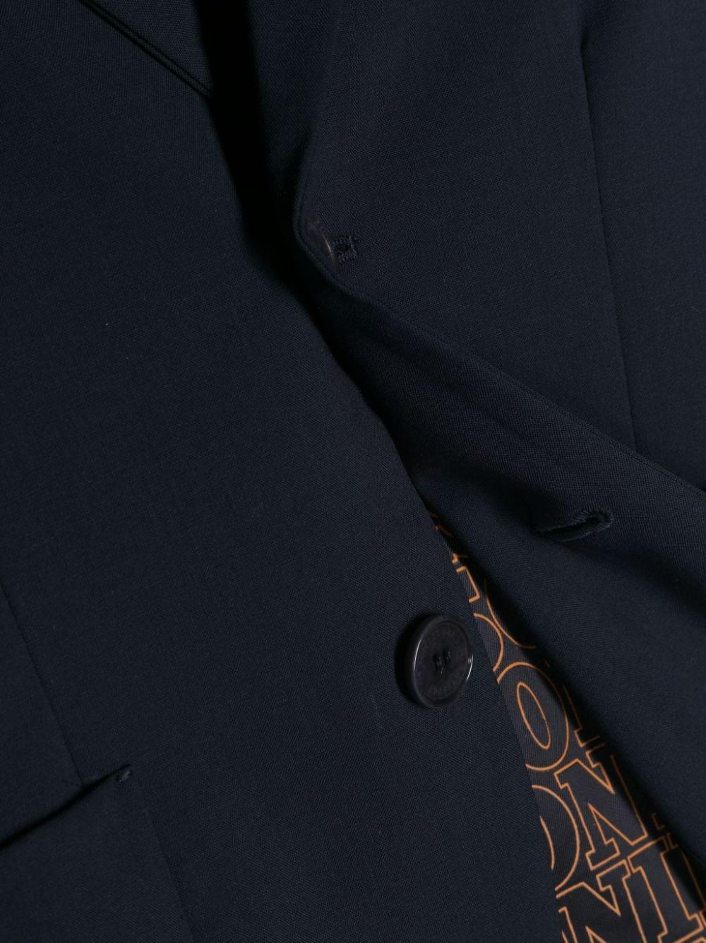 Giacca blu navy bambino con logo