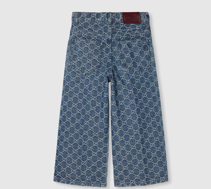 pantalone denim bambina 808305XDC6G 4266 GUCCI KIDS 