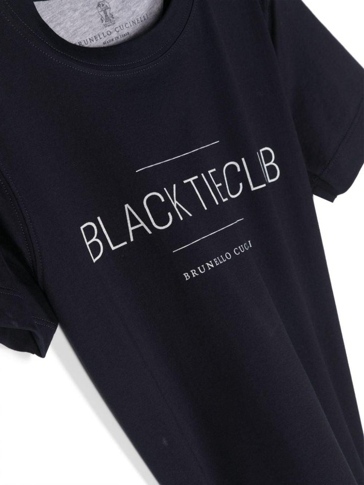 T-shirt blu bambino