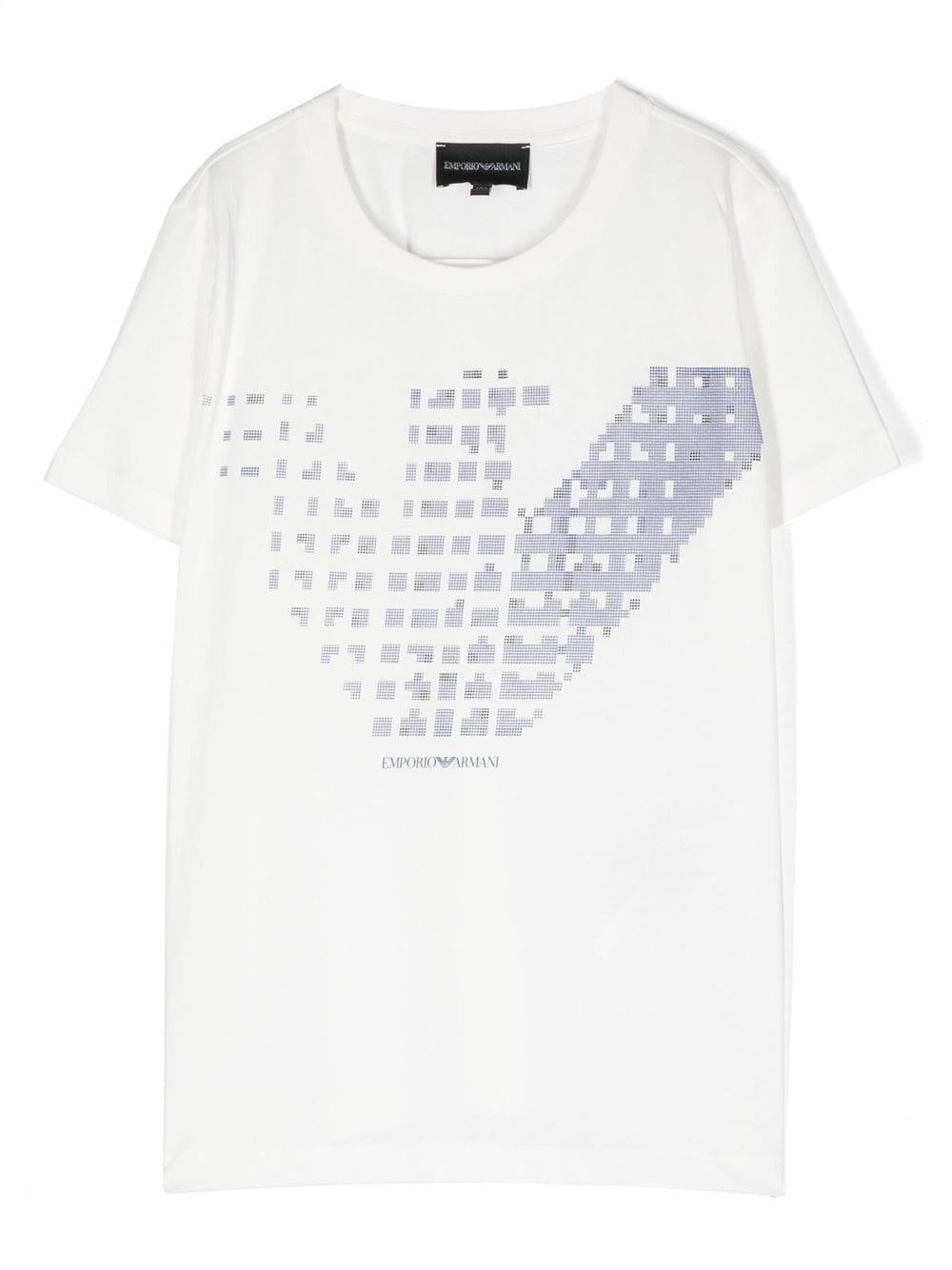 T-shirt bianca bambino
